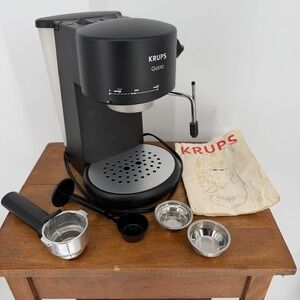 Krups Gusto Type 880 Espresso Machine Tested Complete Swiss Made 120V